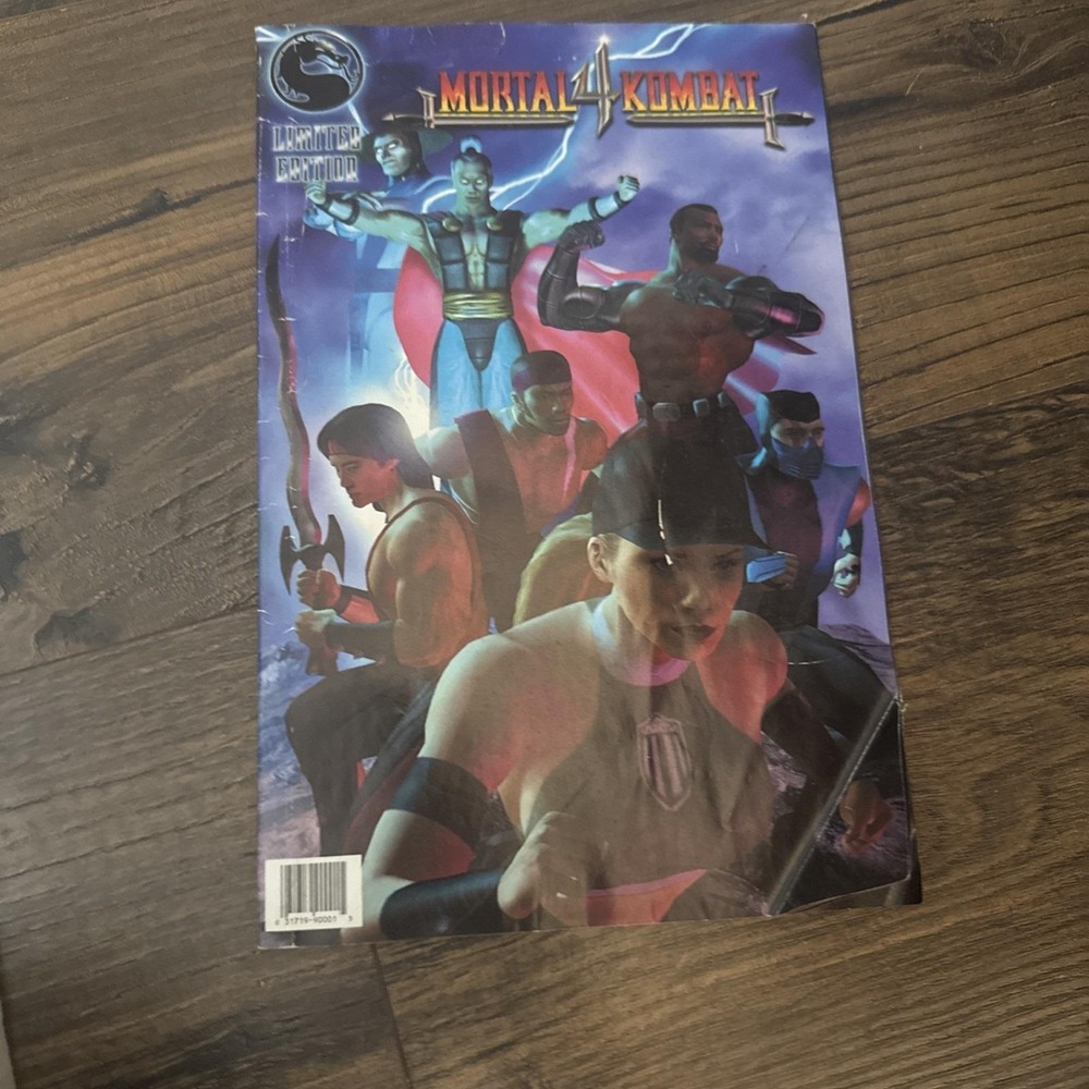 Mortal Kombat 4 Limited Edition Comic Book (Midway Games May 1998)